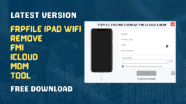 FRPFILE iPad WiFi Remove FMI iCloud & MDM Tool Free Download.png