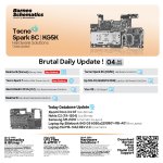 Daily Borneo Schematics: Tecno Spark 8C Daily Borneo Schematics: Tecno Spark 8C