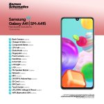 Daily Borneo Schematics: Samsung Galaxy A41 Daily Borneo Schematics: Samsung Galaxy A41
