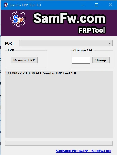 SamFw FRP Tool 1.0 SamFw FRP Tool 1.0